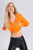 Tiger High-Waist Hoodie Jacket