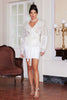 Roline Embroidery Jacket - White