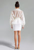 Roline Embroidery Jacket - White