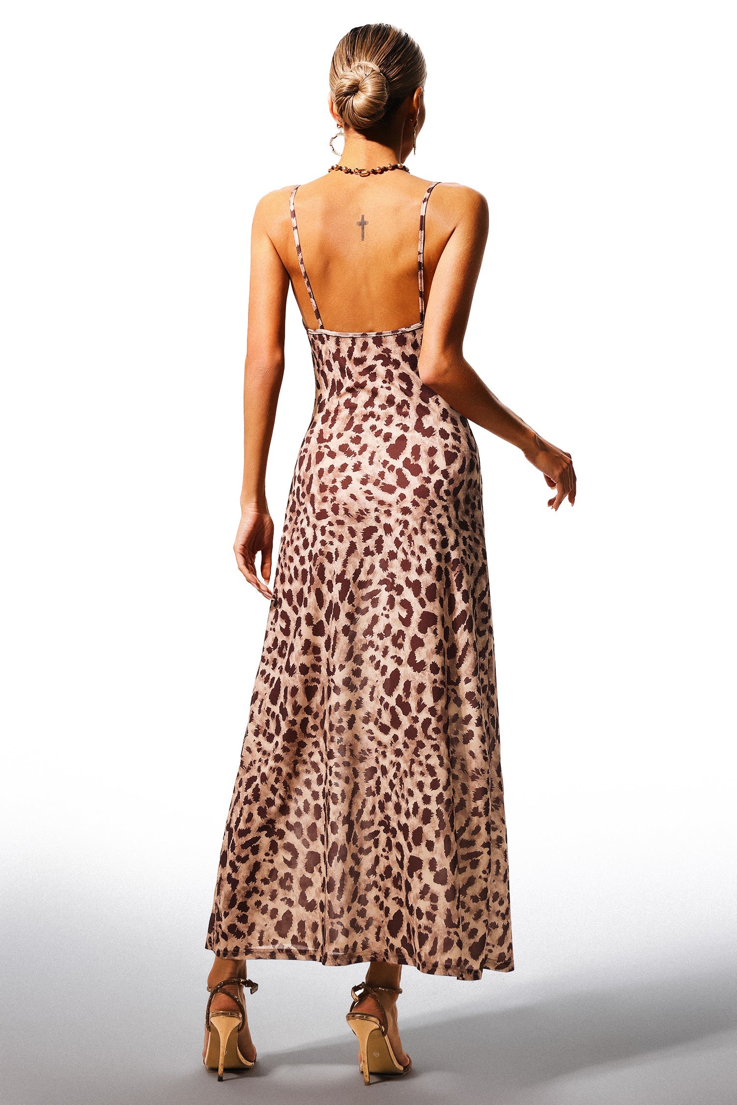 Gilda Sleeveless V-Neck Maxi Dress