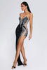 Porsha Diamonate Strapless Maxi Bandage Dress