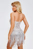 Sorel Pearl Sequin Tassel Mini Dress